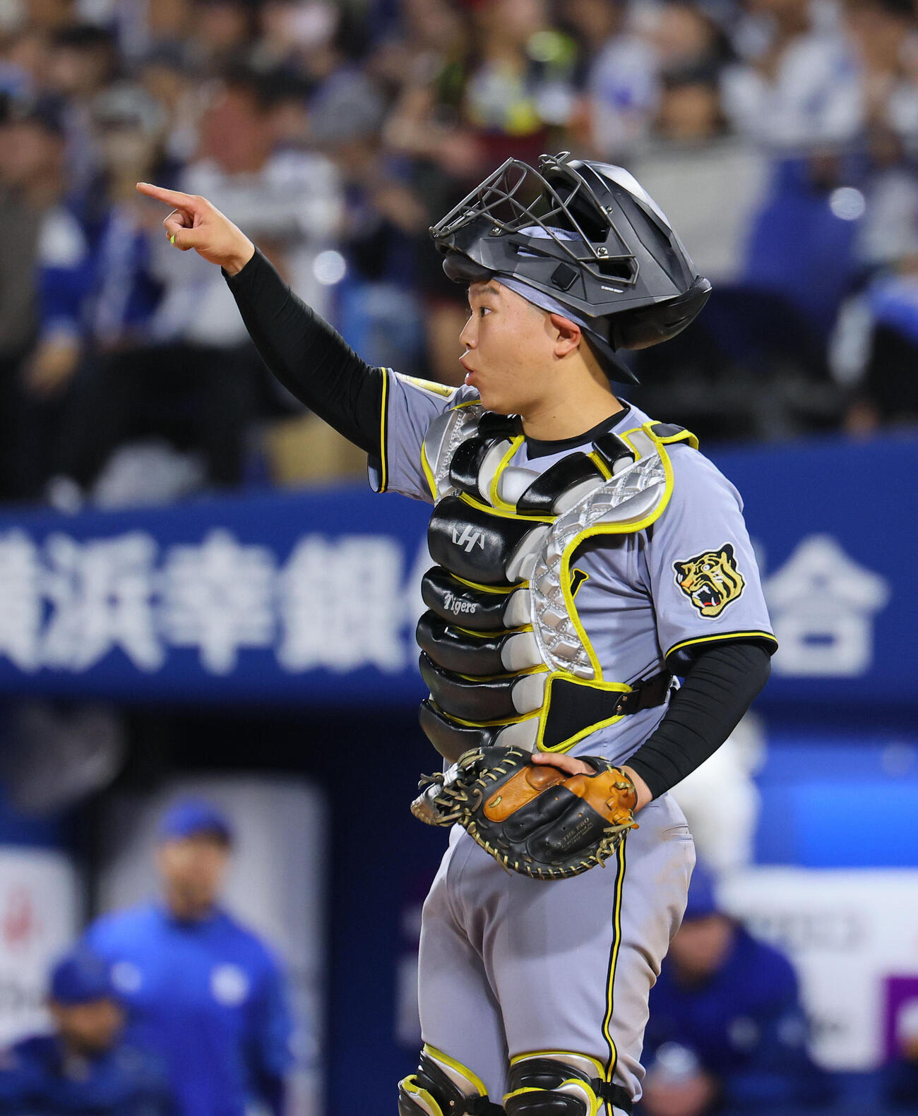 阪神嶋村麟士朗（2026年4月撮影）