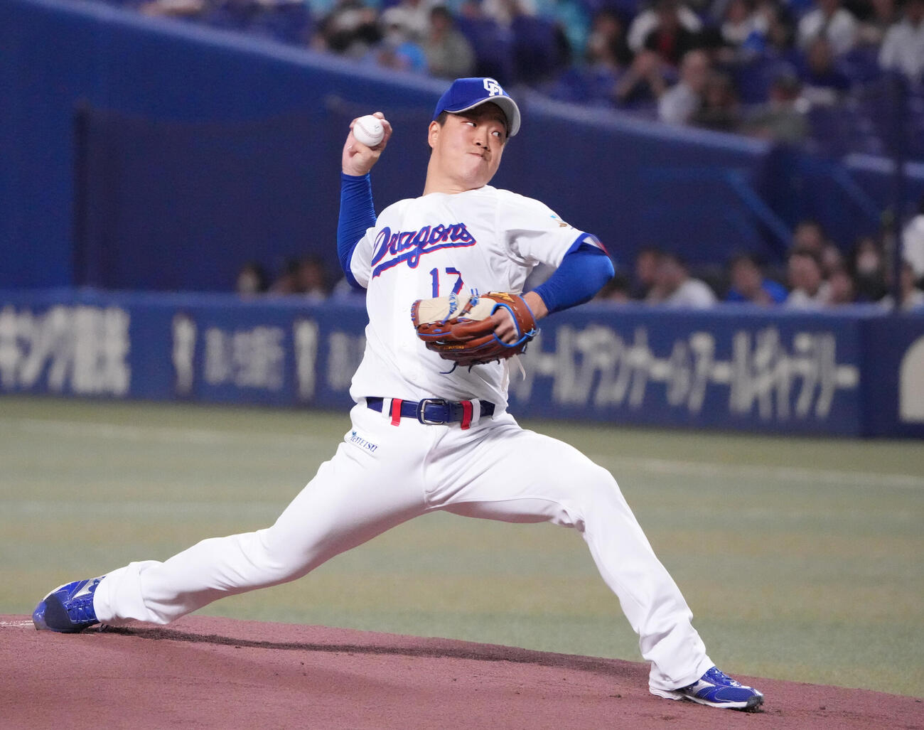中日先発の柳裕也（2026年5月撮影）