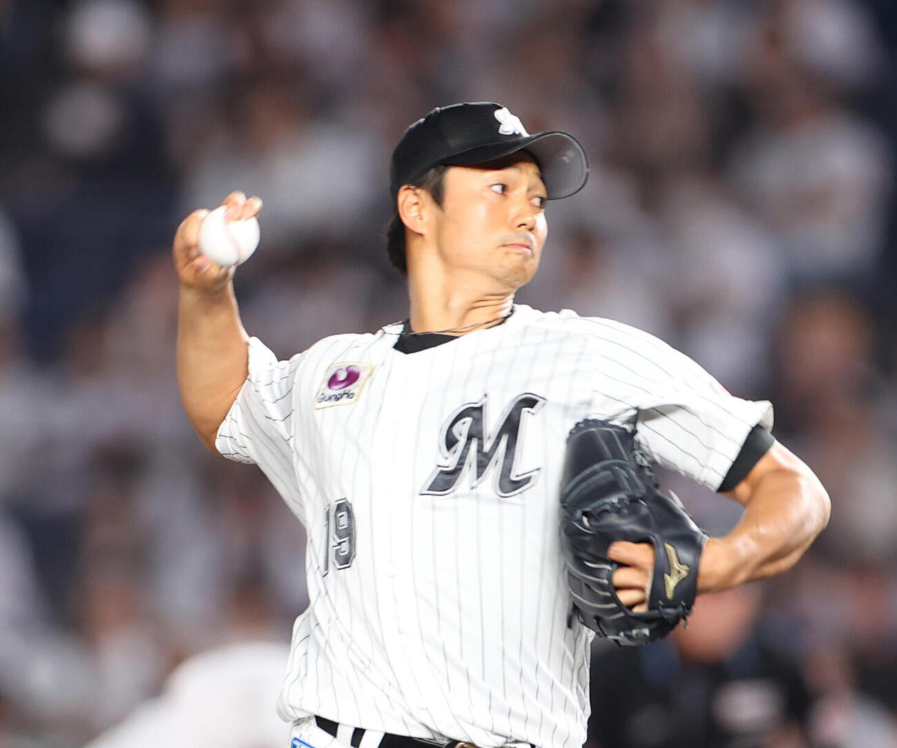 ロッテ唐川侑己（2025年撮影）