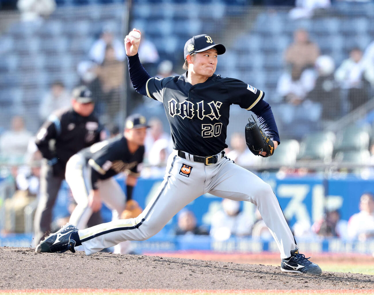 オリックス阿部翔太（2026年3月撮影）　