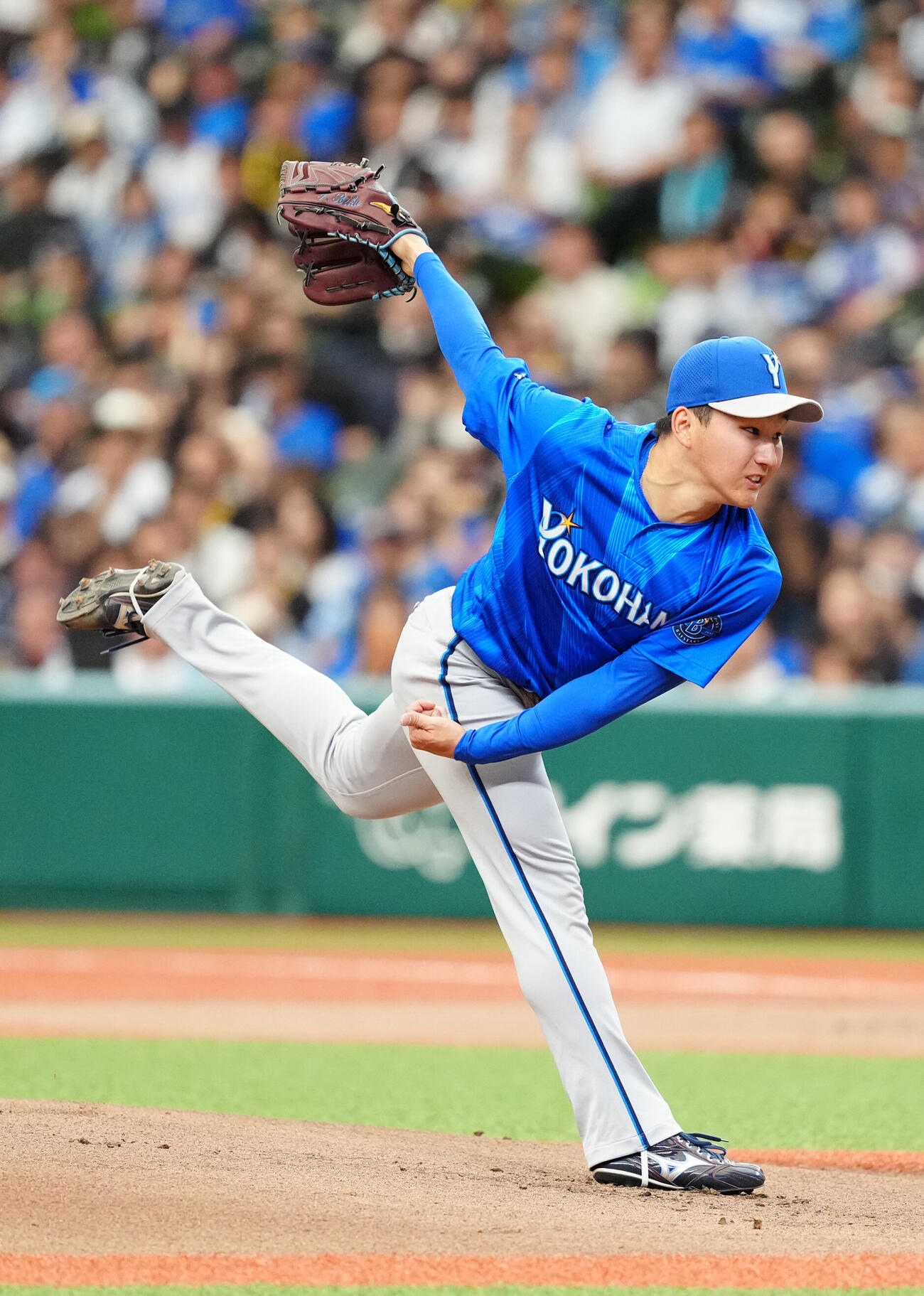 西武対DeNA DeNA先発の武田陸玖（撮影・江口和貴）