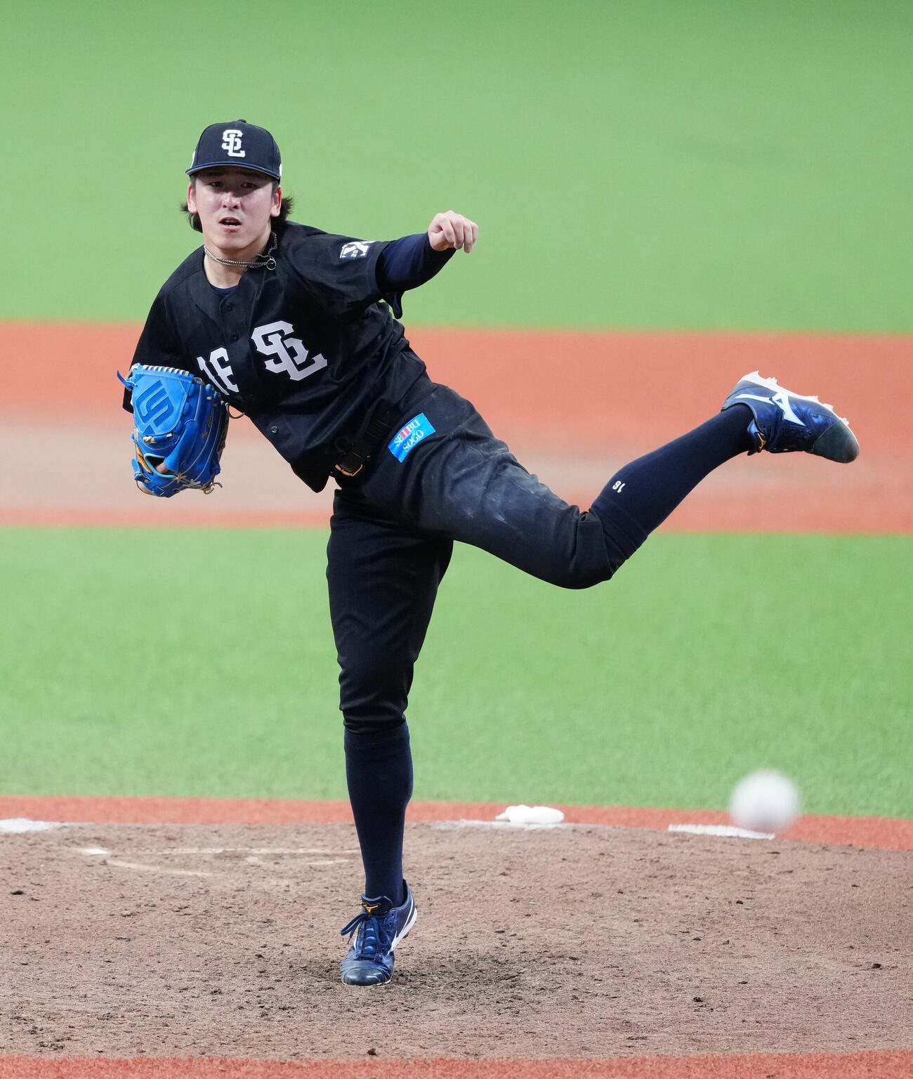 交流戦　西武対DeNA　力投する西武先発の隅田知一郎（撮影・江口和貴）