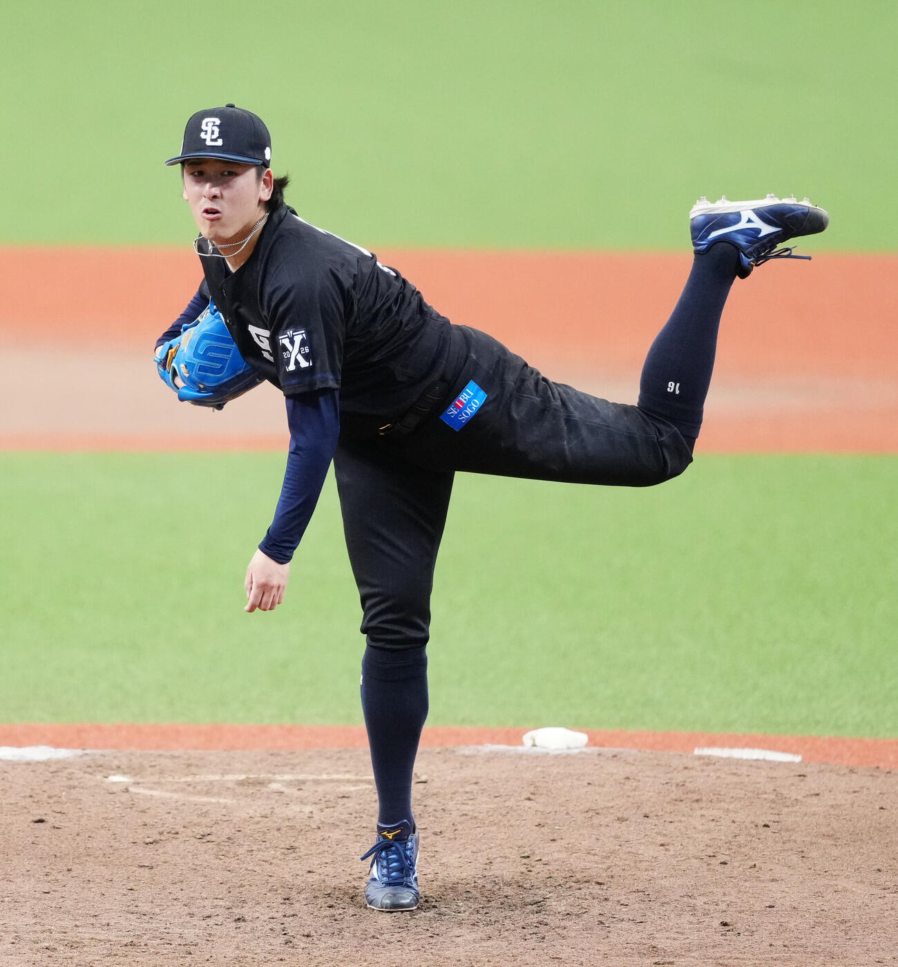 交流戦　西武対DeNA　力投する西武先発の隅田知一郎（撮影・江口和貴）