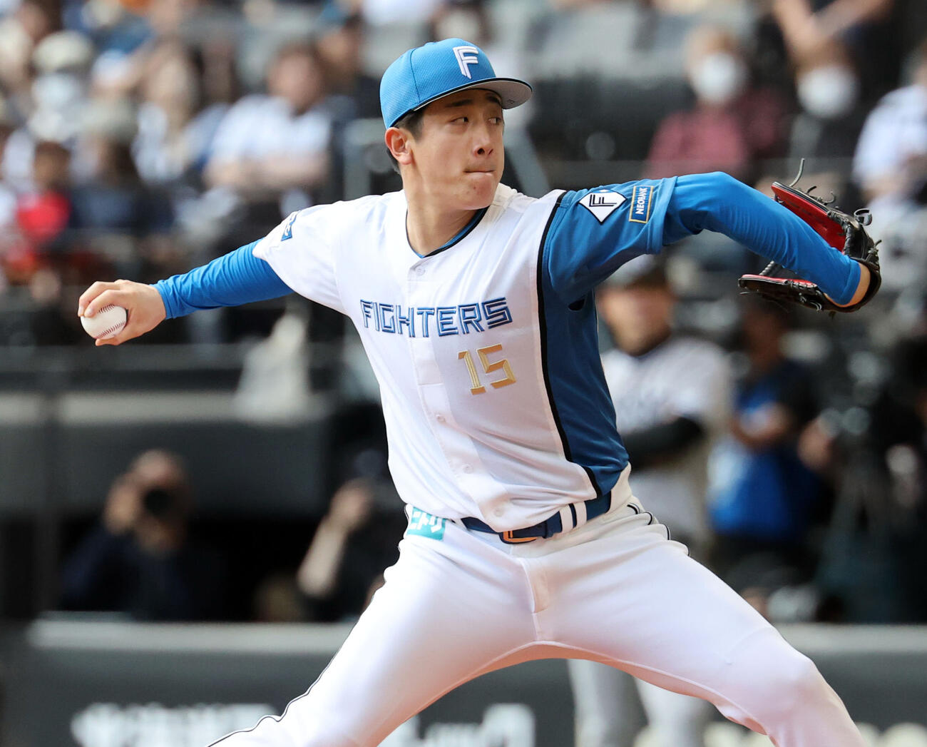 日本ハム対巨人　日本ハム先発の北山亘基（撮影・浅見桂子）＝2026年5月31日
