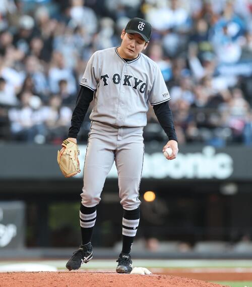 巨人】竹丸和幸 プロ初完投も4敗目、8回3失点10奪三振も打線援護に