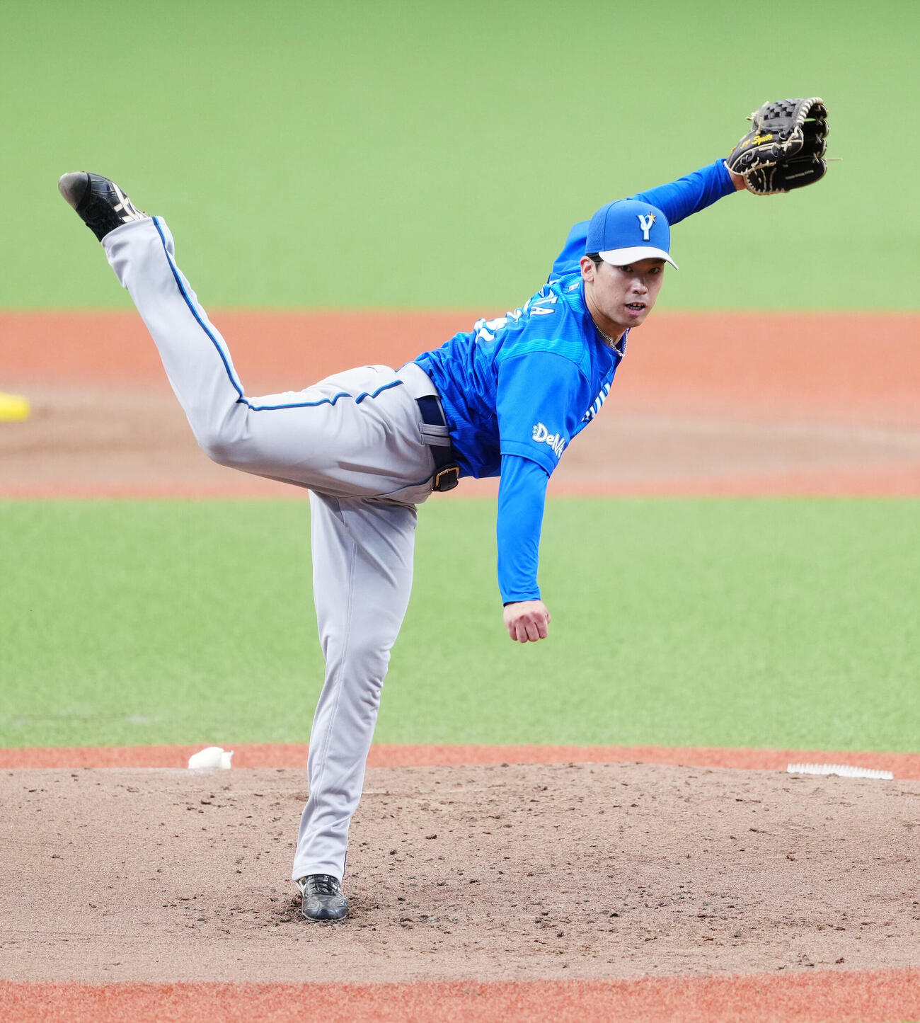 交流戦　西武対DeNA DeNA先発の尾形崇斗（撮影・江口和貴）＝2026年5月31日