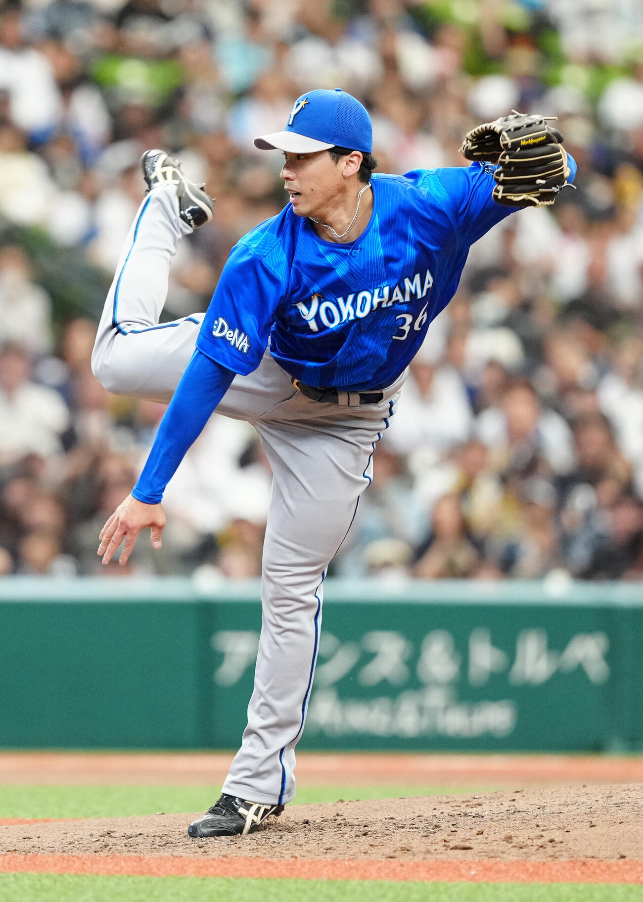 交流戦　西武対DeNA DeNA先発の尾形崇斗（撮影・江口和貴）＝2026年5月31日