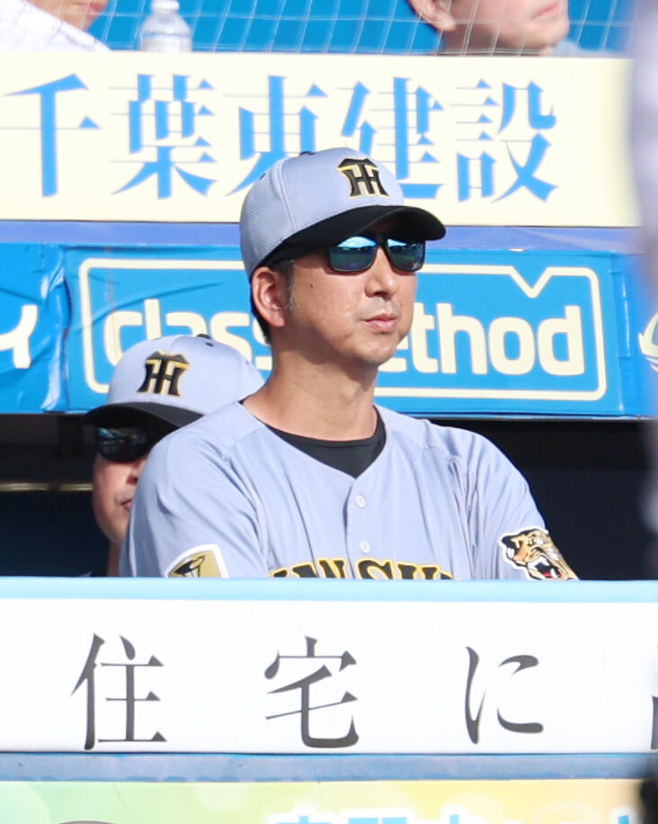 ロッテ対阪神　戦況を見守る阪神藤川球児監督（撮影・増田悦実）＝2026年5月31日