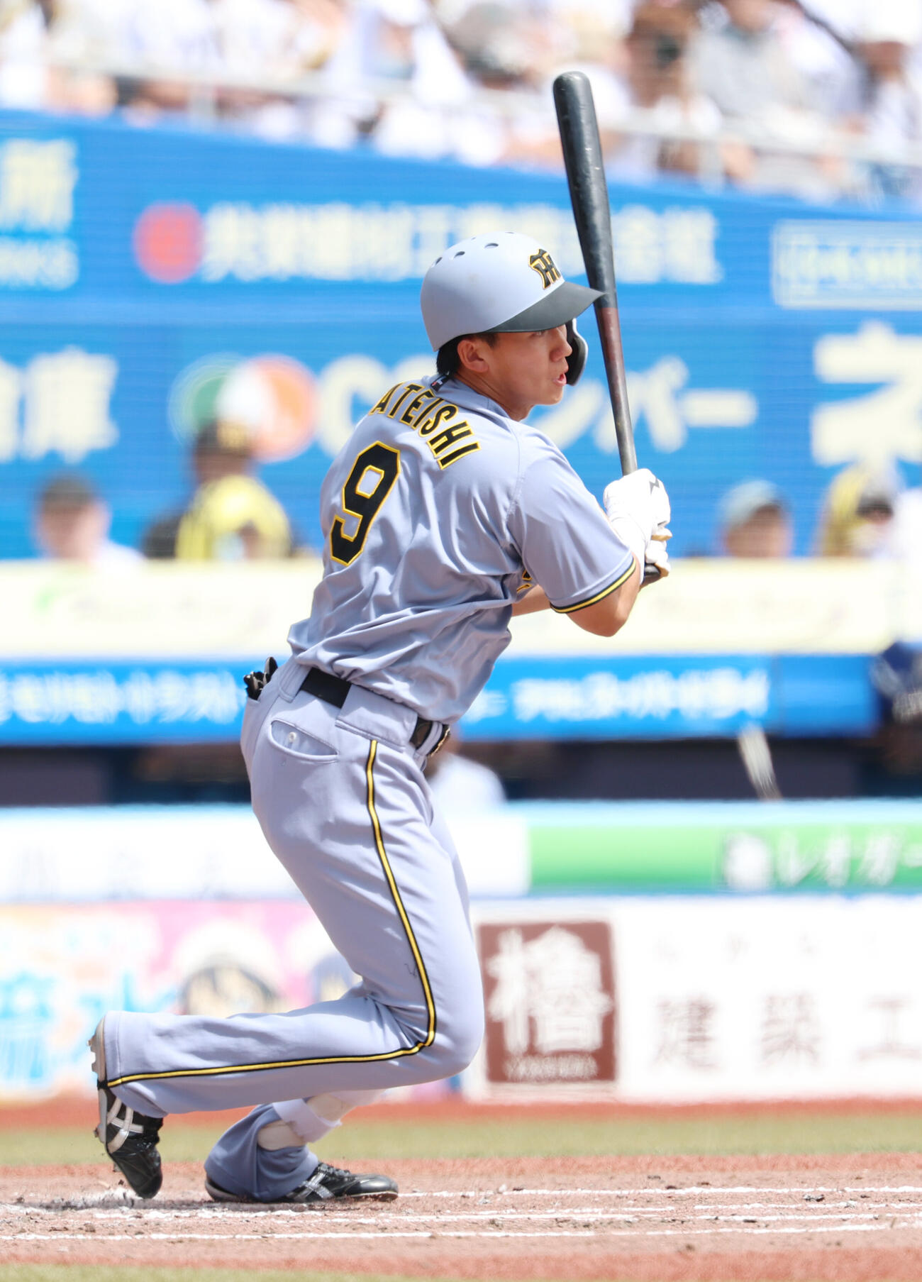 ロッテ対阪神　4回表阪神2死、前打を放つ立石正広（撮影・増田悦実）＝2026年5月31日