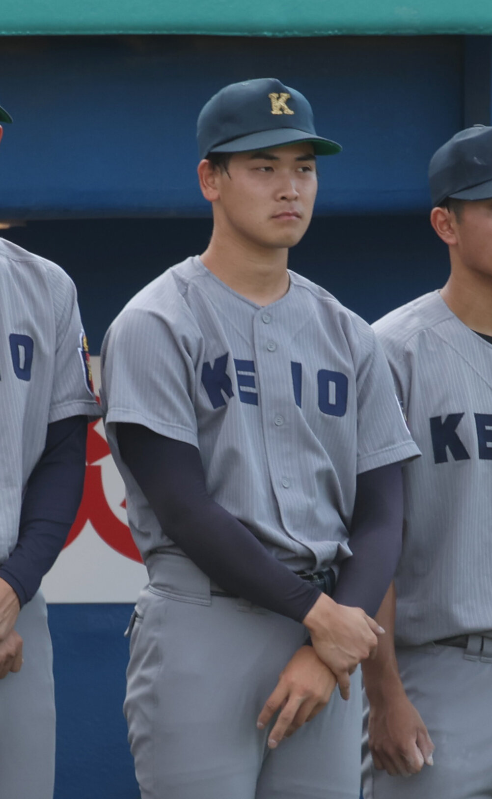 6大学野球　慶大対早大　サヨナラ打を浴びた慶大・渡辺和大（撮影・柴田隆二）（＝2026年5月31日）