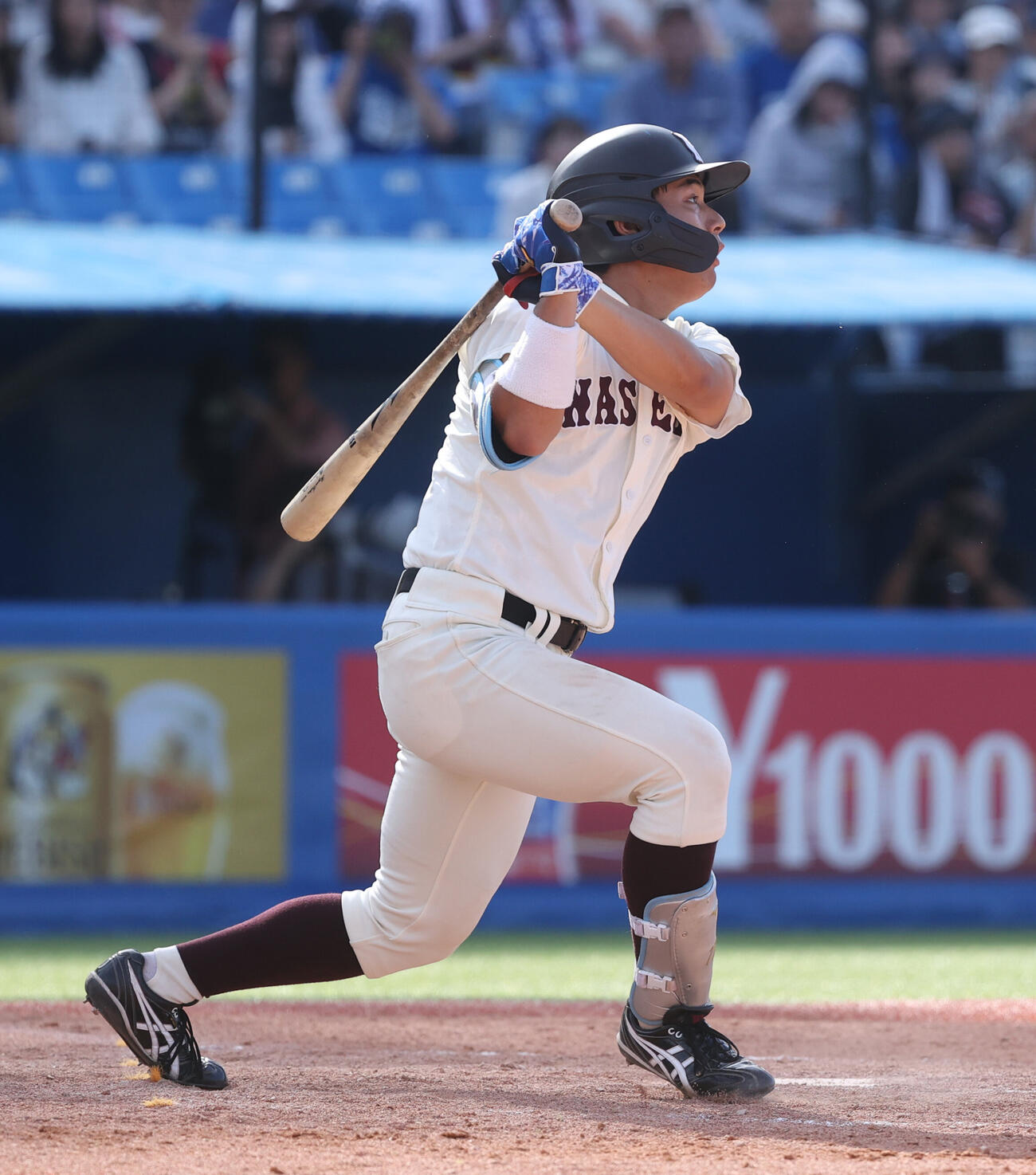 6大学野球　慶大対早大　9回裏早大2死一、三塁、徳丸快晴はサヨナラ打を放つ（撮影・柴田隆二）（＝2026年5月31日）