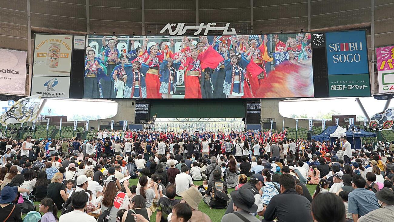 7月18日、19日に「ライオンズ夏祭り」が開催される（写真は球団提供）