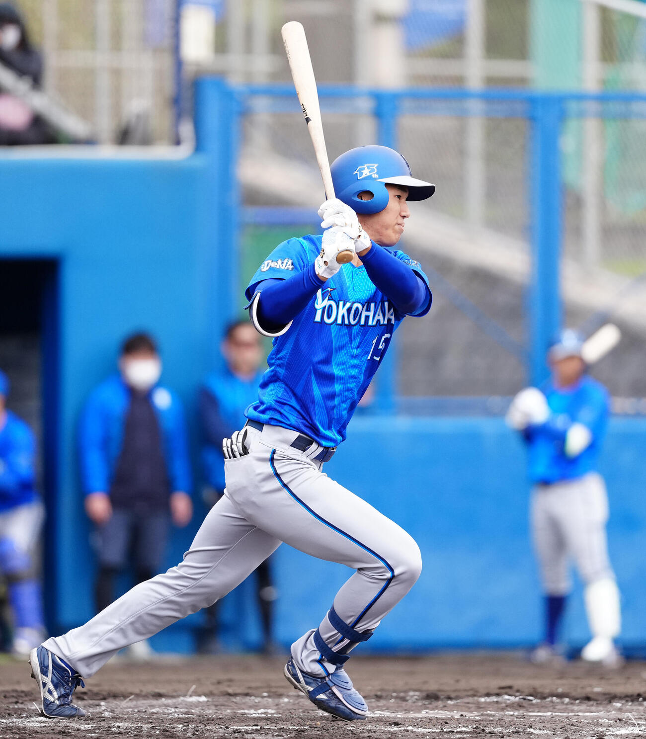 DeNA小針大輝（2026年2月撮影）