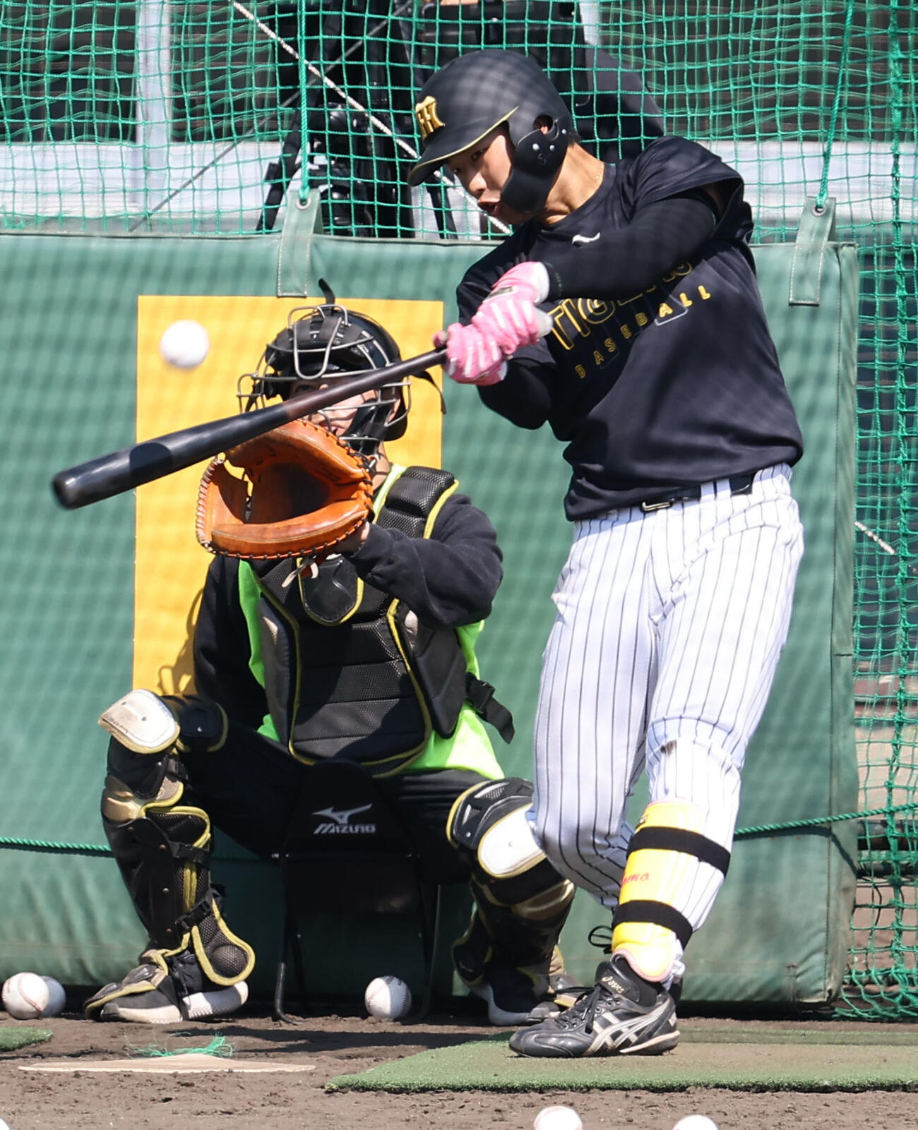阪神百崎蒼生（2026年2月撮影）