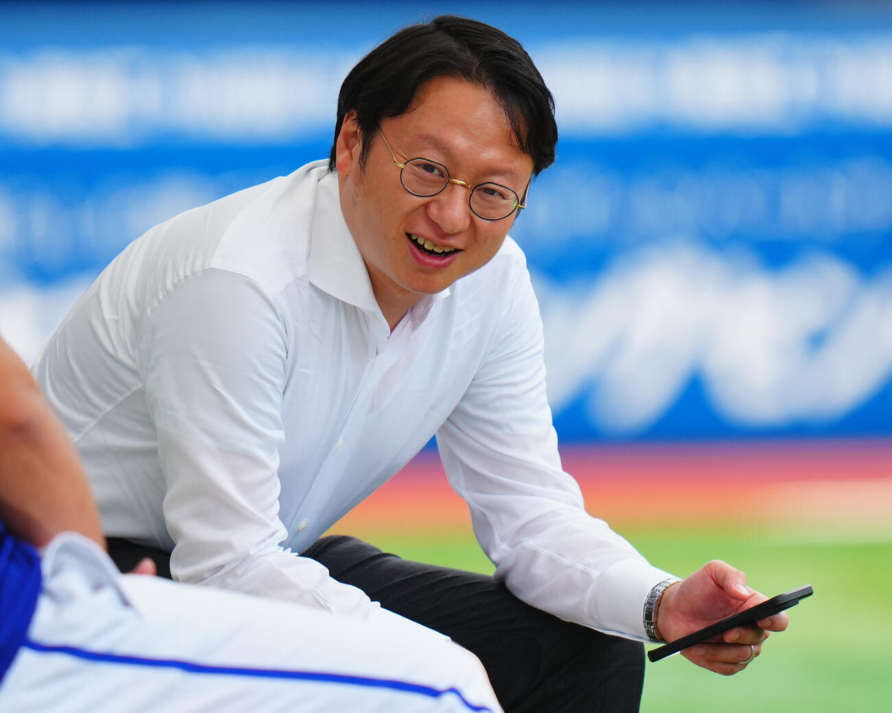 DeNA木村洋太球団社長（撮影・垰建太）
