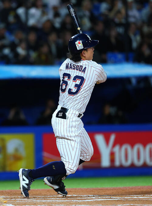 ヤクルト】増田珠、14試合ぶり4号の先制弾「奎二さんがいい投球をして