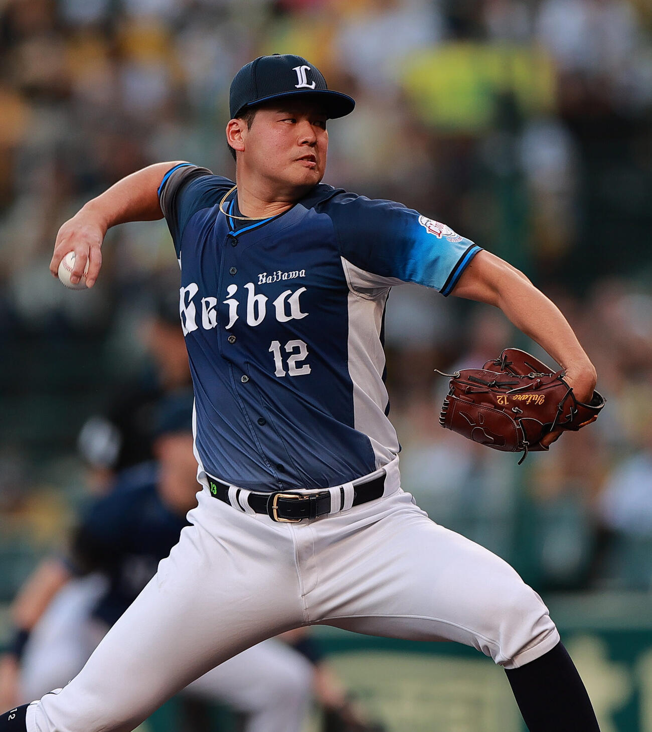 阪神対西武　西武先発の渡辺勇太朗（撮影・上山淳一）