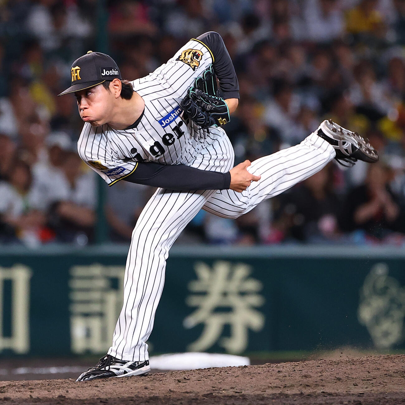 阪神対西武　阪神3番手の工藤泰成（撮影・上田博志）