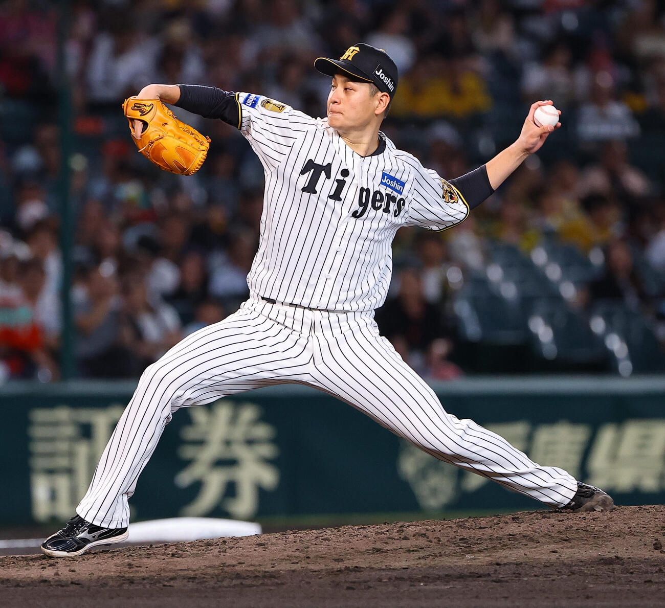 阪神対西武　阪神先発の大竹耕太郎（撮影・上田博志）