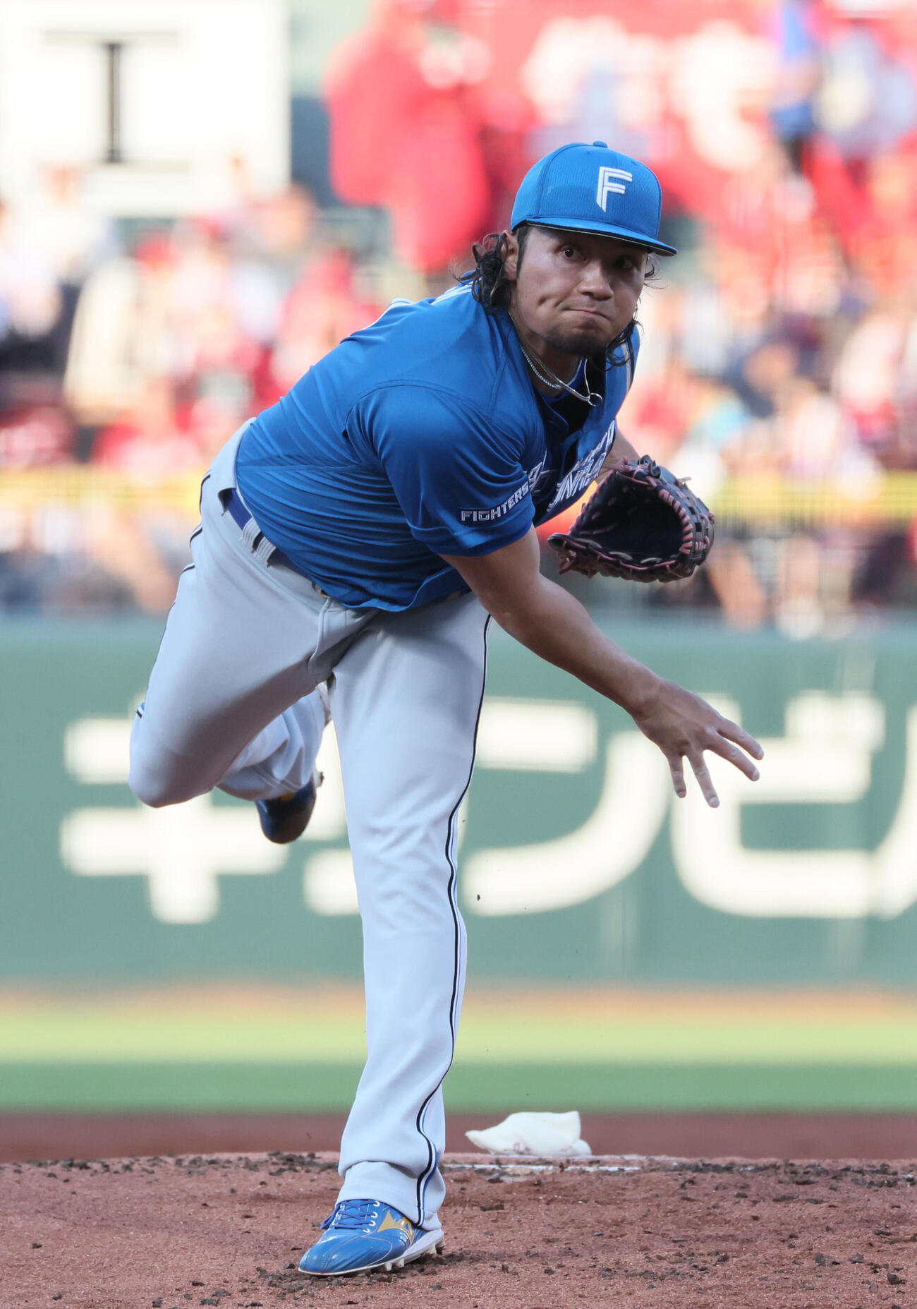 広島対日本ハム　日本ハム先発の伊藤大海（撮影・加藤孝規）