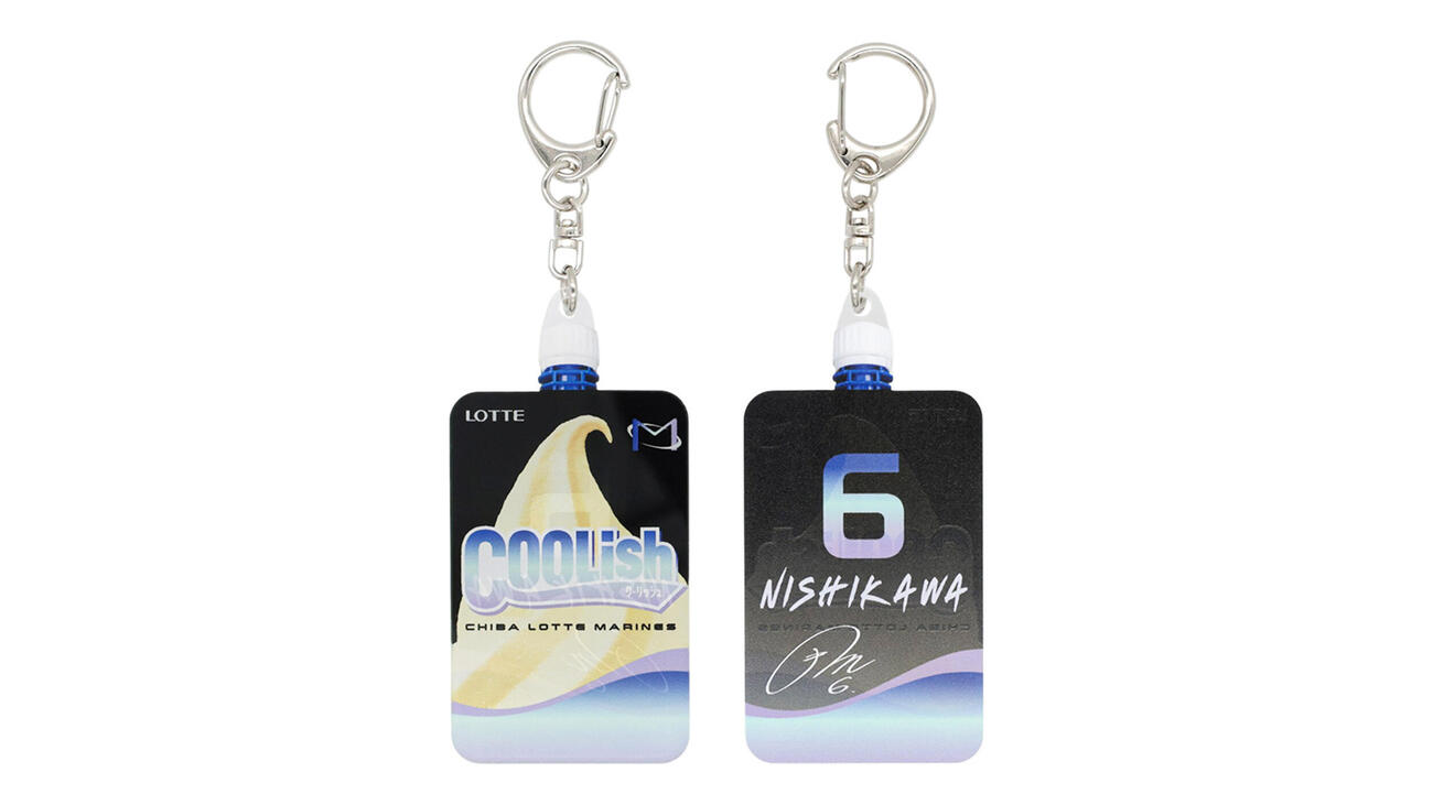 「BLACK SUMMER WEEK 2026」×ロッテアイスブランド　コラボグッズ　クーリッシュアクリルキーホルダー