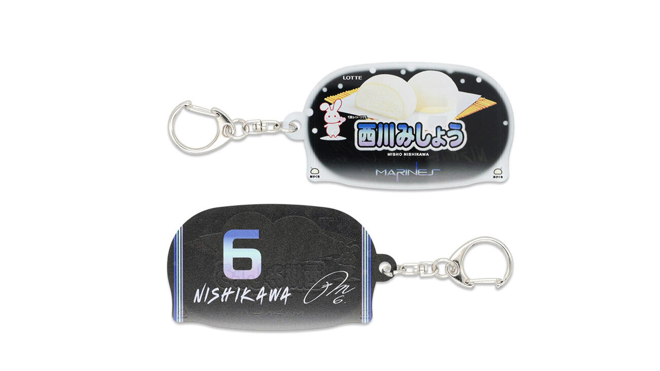 「BLACK SUMMER WEEK 2026」×ロッテアイスブランド　コラボグッズ　雪見だいふくアクリルキーホルダー