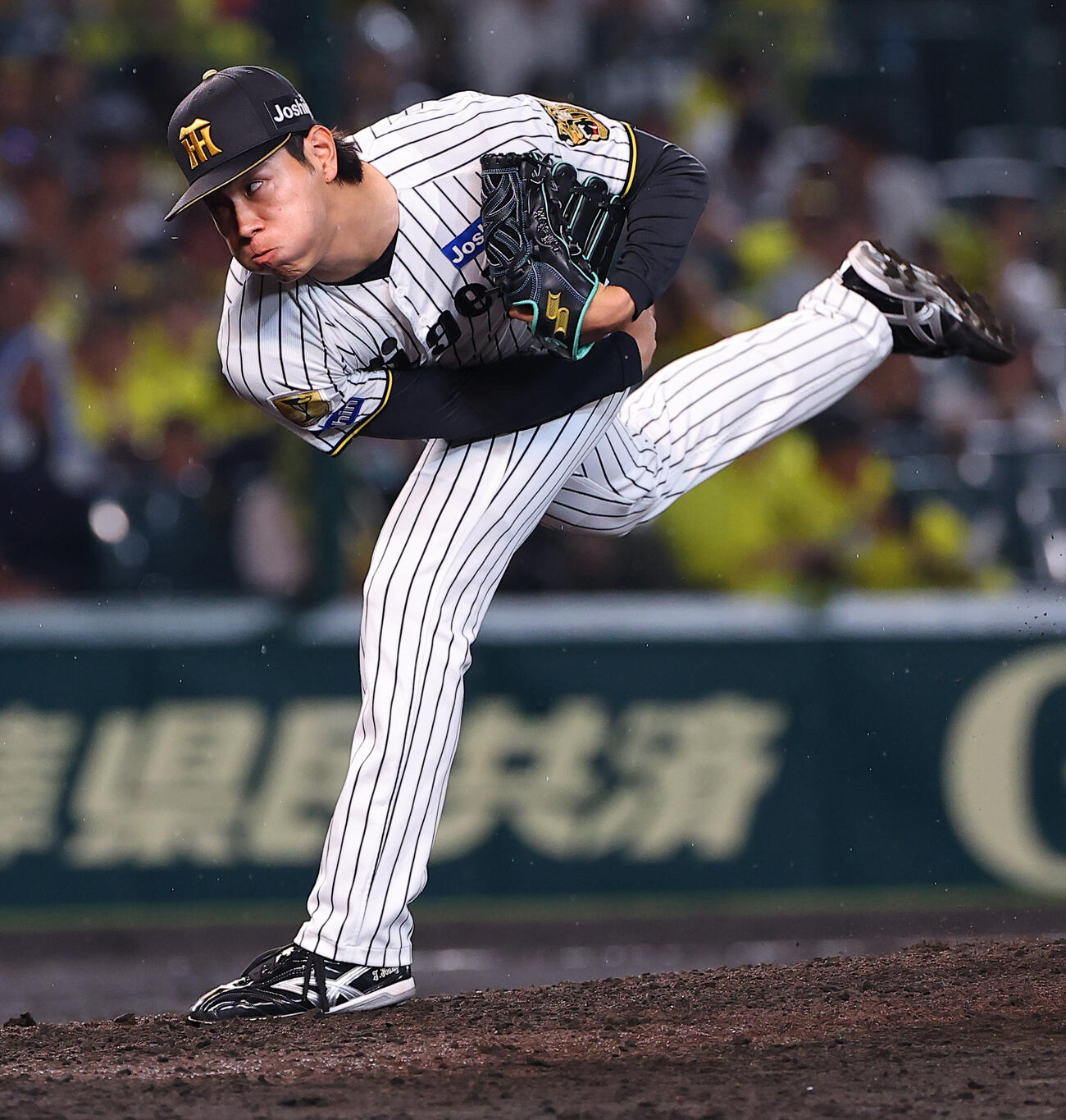阪神対西武　阪神4番手の工藤泰成（撮影・上田博志）