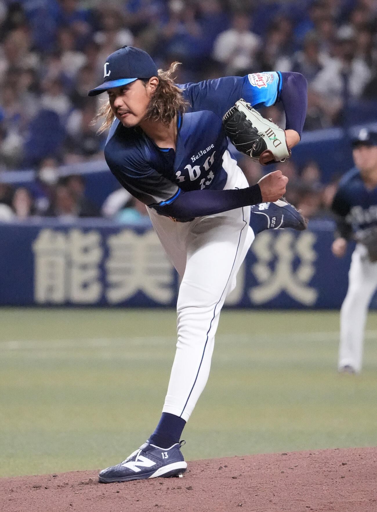 中日対西武　1回裏、登板する西武先発の高橋光成（撮影・森本幸一）