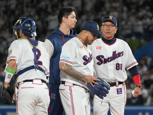 【ヤクルト】キハダ、来日初被弾で決勝点許す　池山監督「疲労も…」初の回途中で降板理由も説明