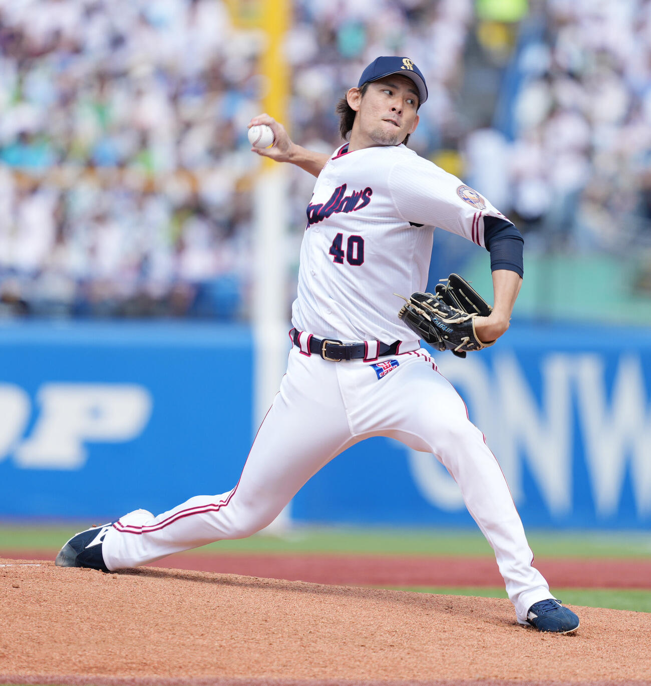 ヤクルト対日本ハム　ヤクルト先発の高梨裕稔（撮影・小沢裕）　＝2026年6月6日