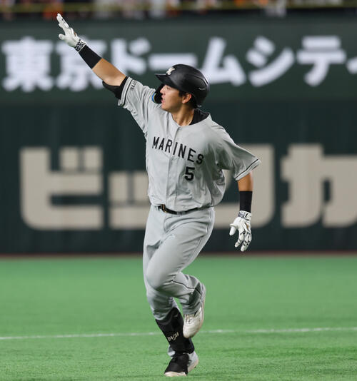 【ロッテ】プロ野球も「安田記念でしたね！」安田尚憲が土壇場で巨人マルティネスから同点ソロ