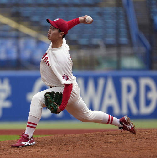 【大学選手権】中部学院大２年ぶり初戦突破、ドラフト候補の吉倉遼輔６回０封「まっすぐが通用」