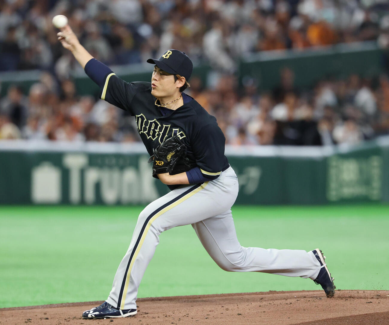 オリックス九里亜蓮（2026年6月撮影）