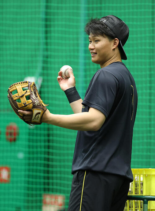 【阪神】森下翔太「総合力のある強いチーム。先手、先手で」ソフトバンク相手に気持ち引き締めた
