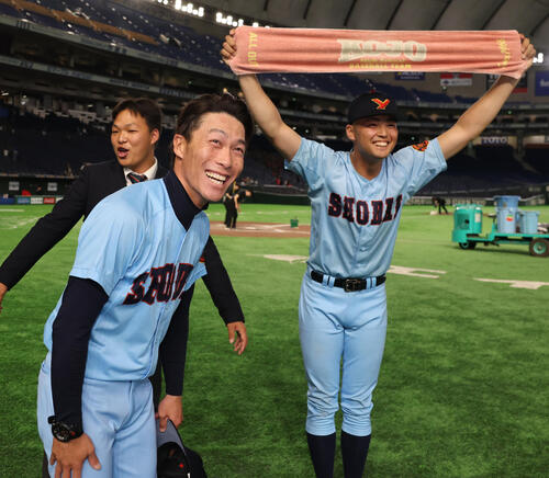 【大学選手権】横浜商大が全国初勝利　OB野本監督「代々築き上げてきたものがあっての勝利」