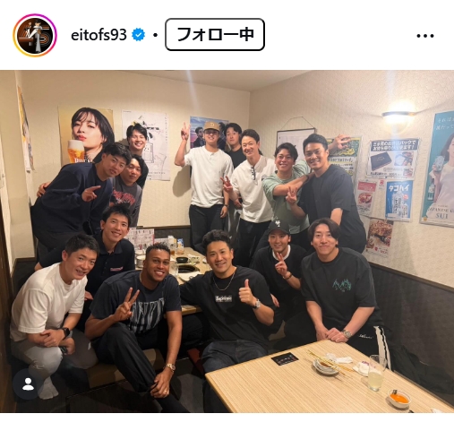 田中瑛斗のインスタグラムから