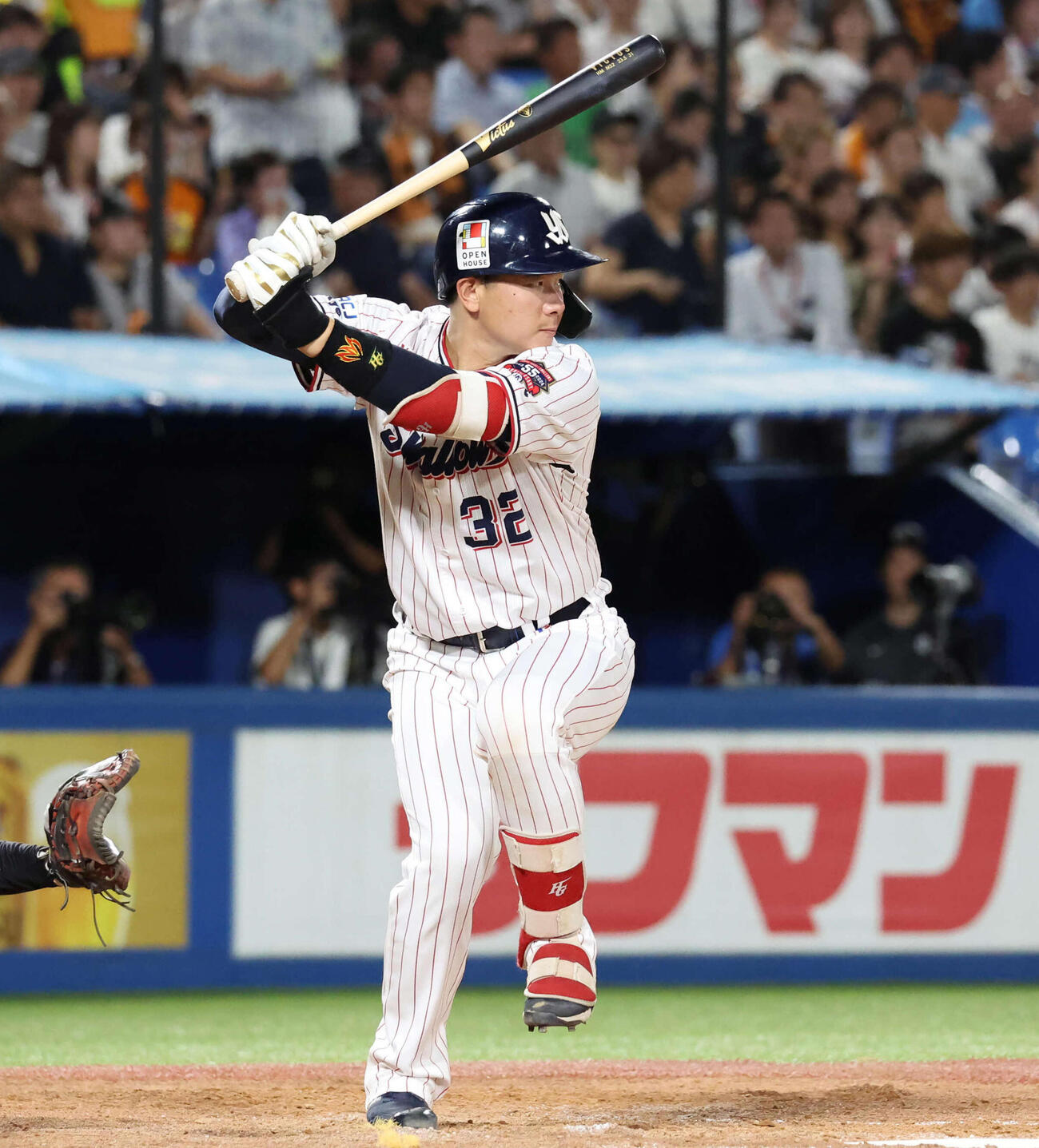 ヤクルト松本直樹（2024年9月13日撮影）