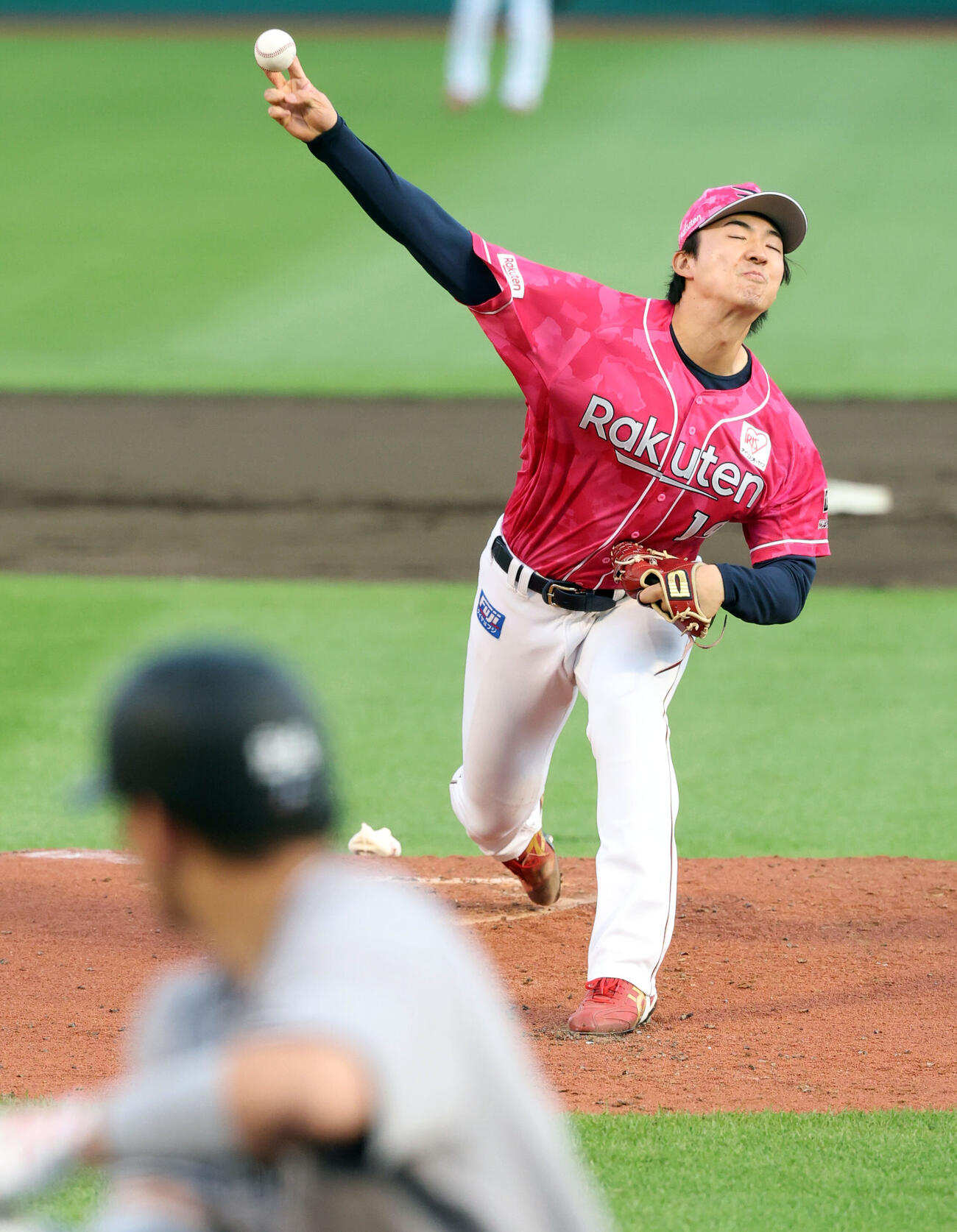 楽天対巨人　力投する楽天先発の荘司康誠（撮影・浅見桂子）＝2026年6月9日