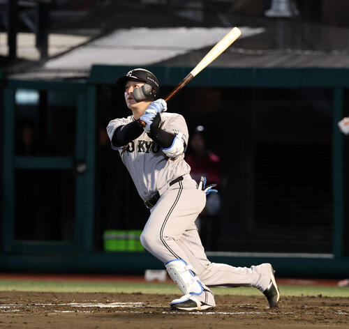 【巨人】岸田行倫がプロ初３番起用に応え３安打猛打賞　チーム３本目でサイクルホームランに王手