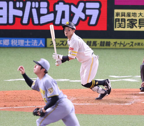 【動画】️ソフトバンク６発目は牧原大成　阪神椎葉剛ぼう然、藤川監督苦笑い