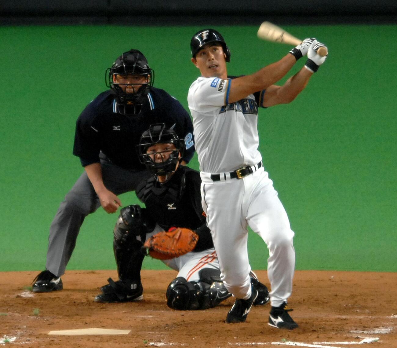 日本ハム田中幸雄（2007年撮影）