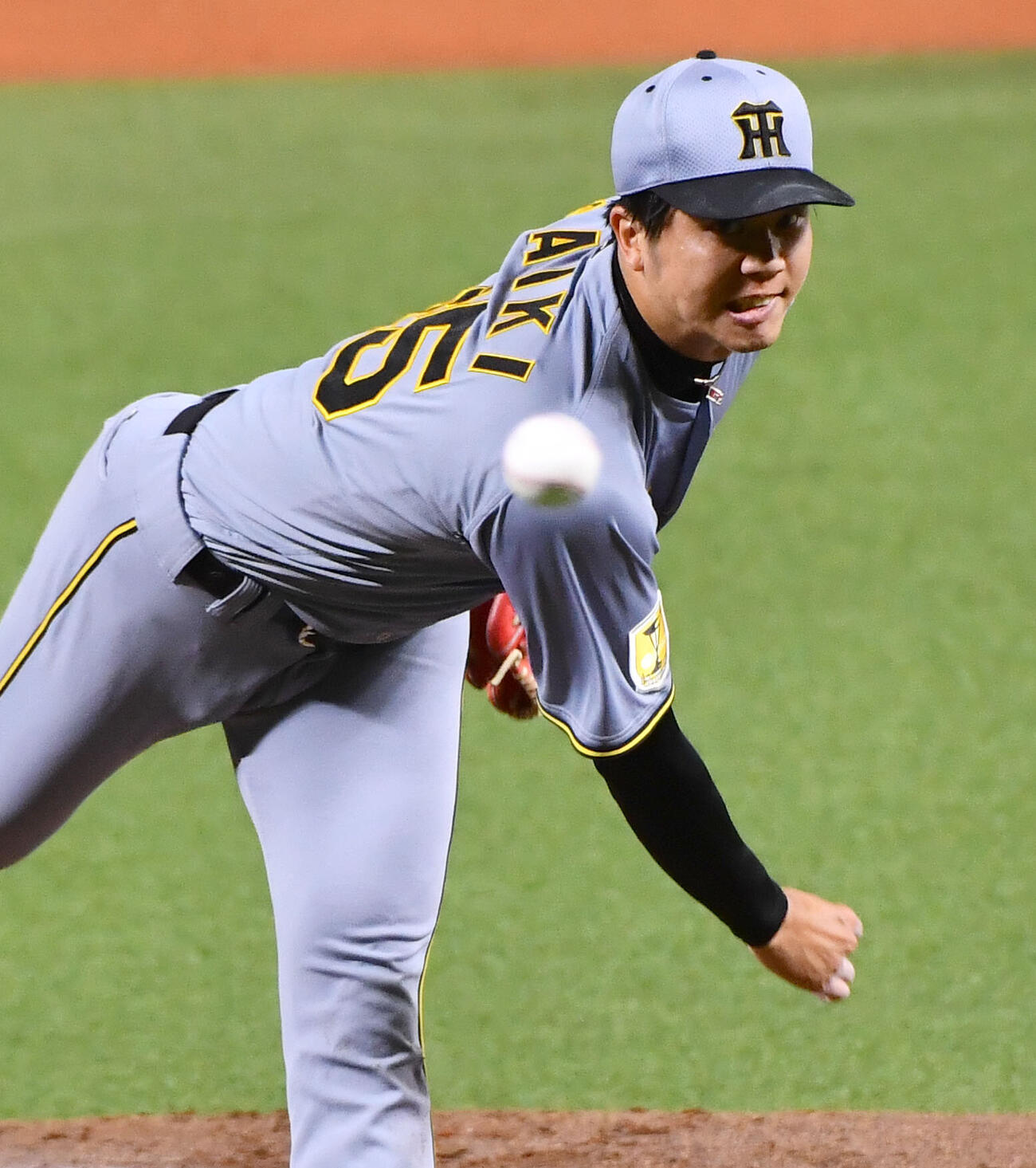 ソフトバンク対阪神　阪神先発の才木浩人（撮影・岩下翔太）