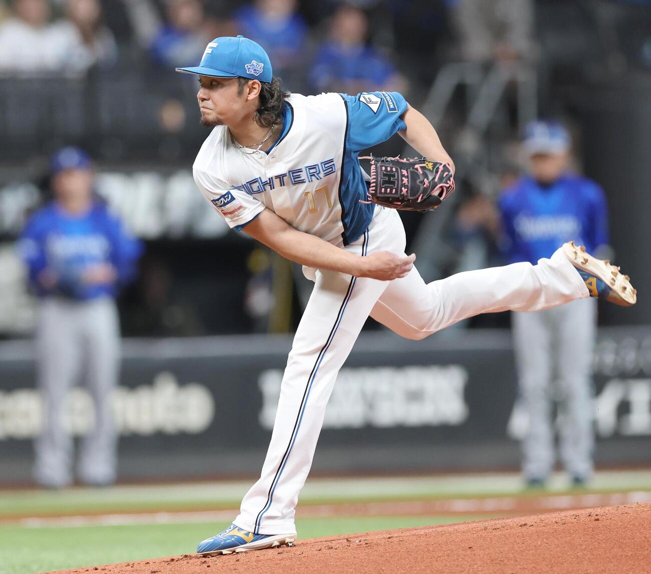 日本ハム対DeNA　日本ハム先発の伊藤大海（撮影・黒川智章）