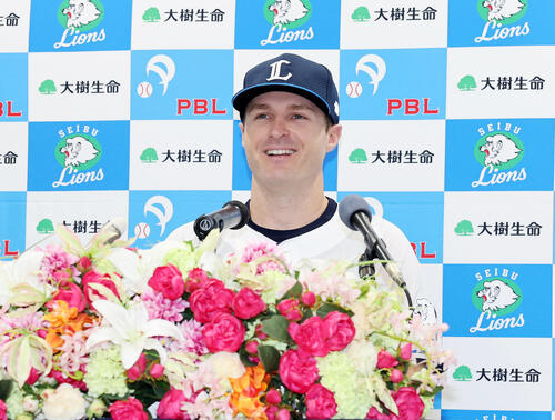 【西武】ネビンが月間MVPを受賞「勝利に貢献できているという部分で非常に楽しい」自身２度目