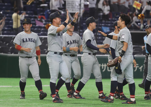 【大学選手権】関大が逆転８強　百合沢飛が全国初登板で150キロ、フォーム修正で掴んだ手応え