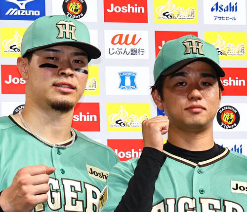 月間MVP史上初　阪神高橋遙人＆佐藤輝明が２カ月連続で同一チーム、同一選手の投打同時受賞