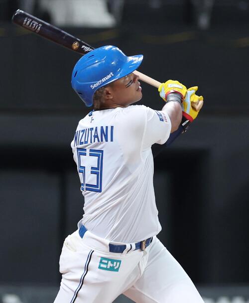 【日本ハム】24年交流戦MVP男の水谷瞬　３カ月ぶり弾に続き７回には２点勝ち越し打
