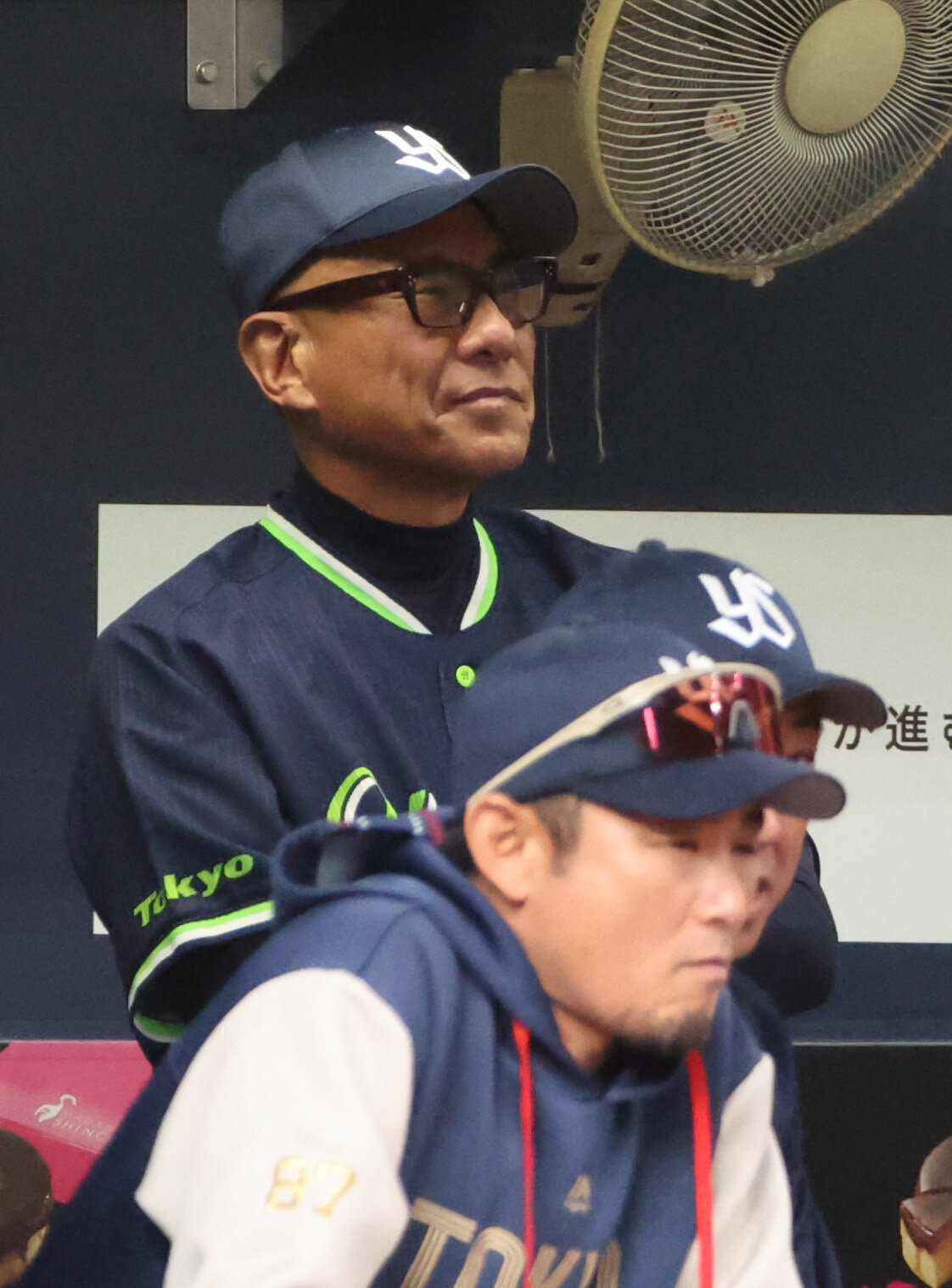 オリックス対ヤクルト　戦況を見守るヤクルト池山隆寛監督（撮影・西尾就之）