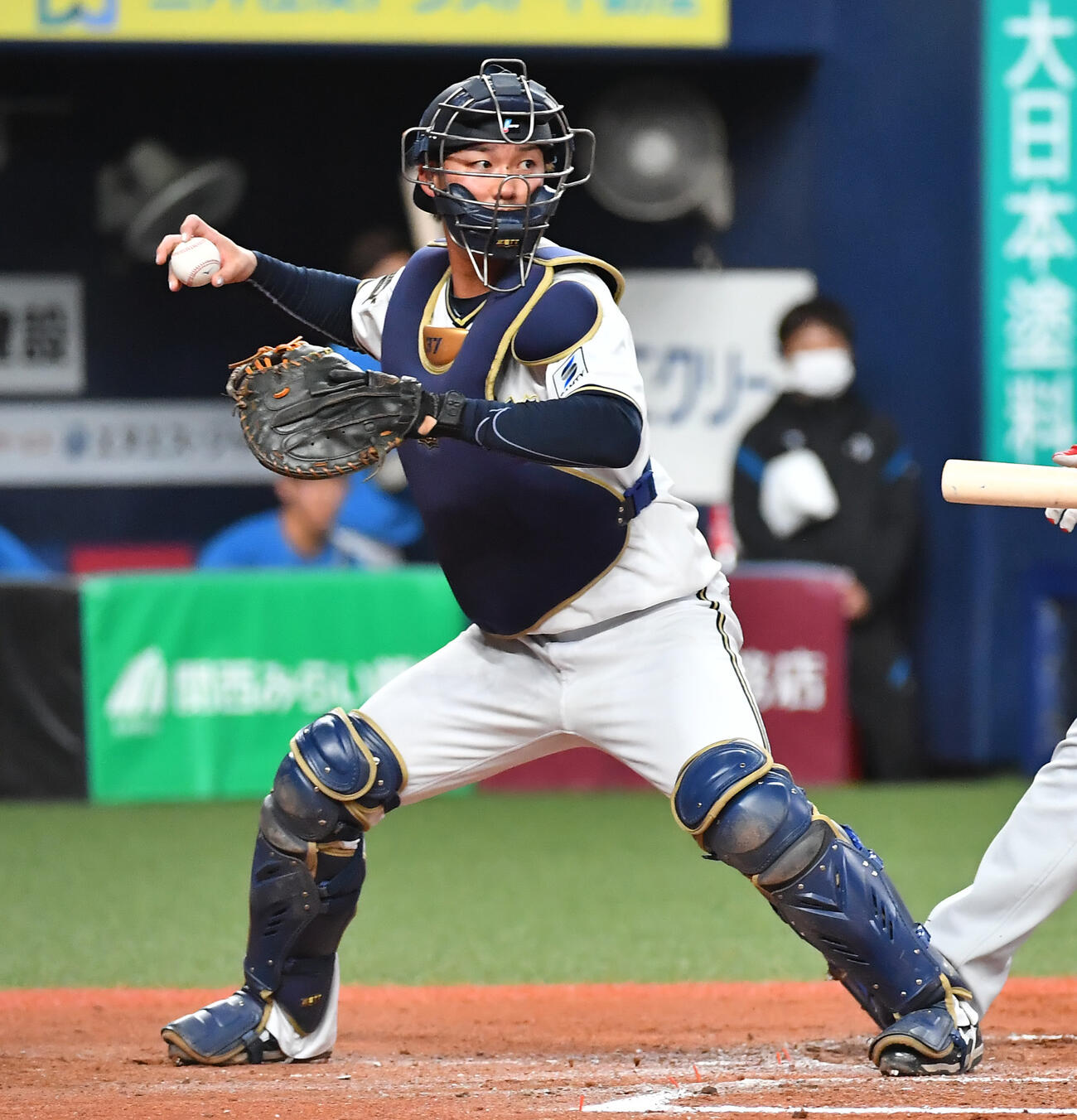 オリックス石川亮（2023年3月撮影）
