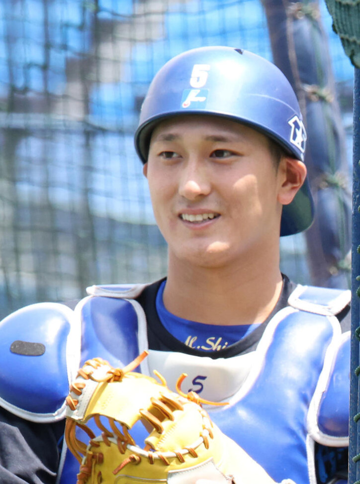 DeNA松尾汐恩（2026年6月撮影）